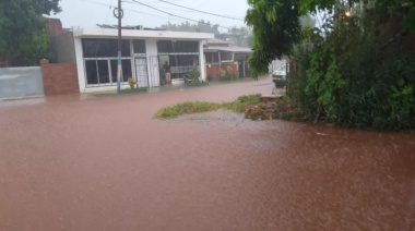 Lluvia torrencial en zona Norte trajo alivio y también complicaciones
