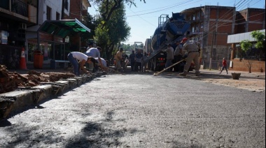 CUIDADO AL TRANSITAR - Obras sobre la Avenida San Martín